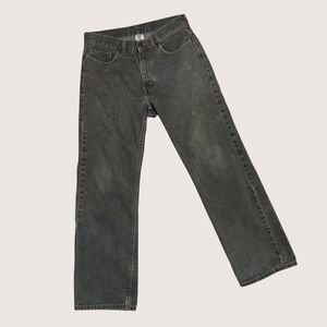 Vintage Faded Glory Gray Jeans 30x30 Relaxed Fit 90s Straight Leg Cotton